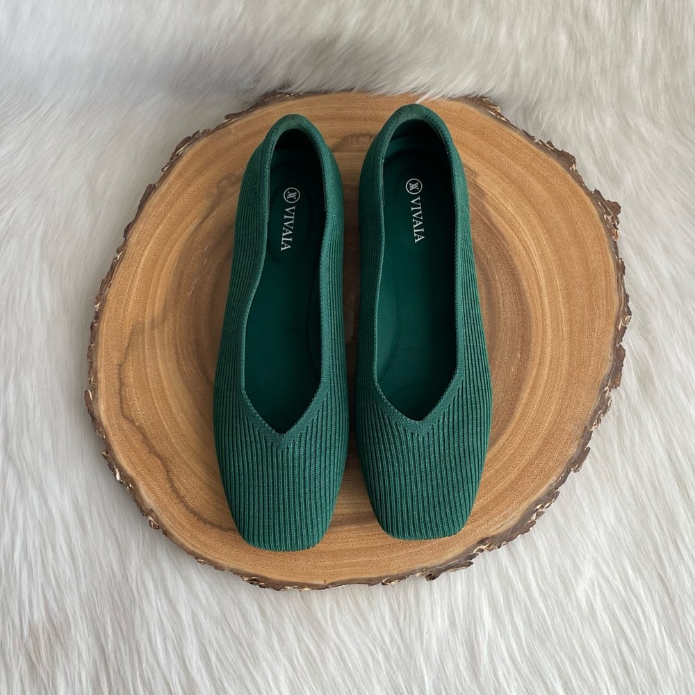 LIKE NEW Vivaia Margot 2.0 square toe flats - Picture 8 of 14